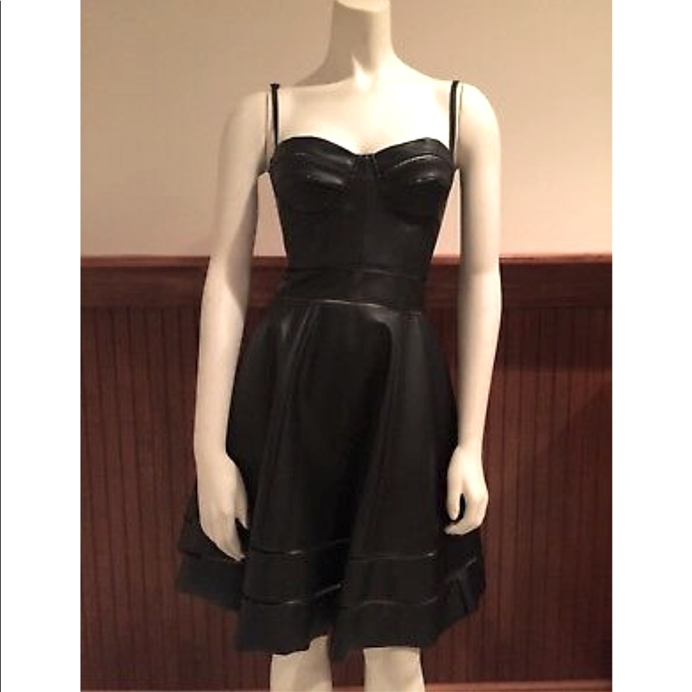 Kymerah genuine lambskin leather dress size 4